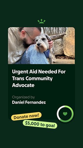 LET’S RAISE SOME MONEY HELP MY FRIEND DANI OUT!

Dani has spent years pouring into our community. Right now, he needs us to p...