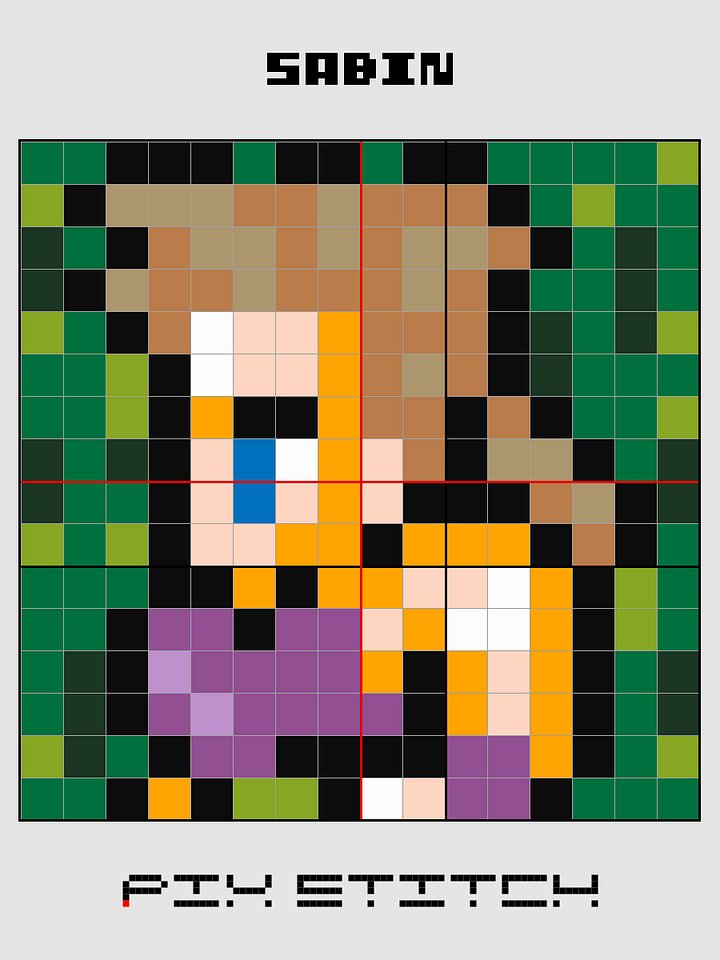 Sabin Pixel Art product image (2)