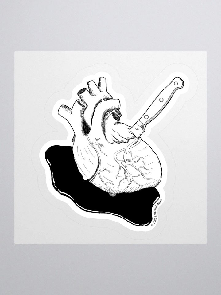 Anatomical Heart with Knife product image (1)