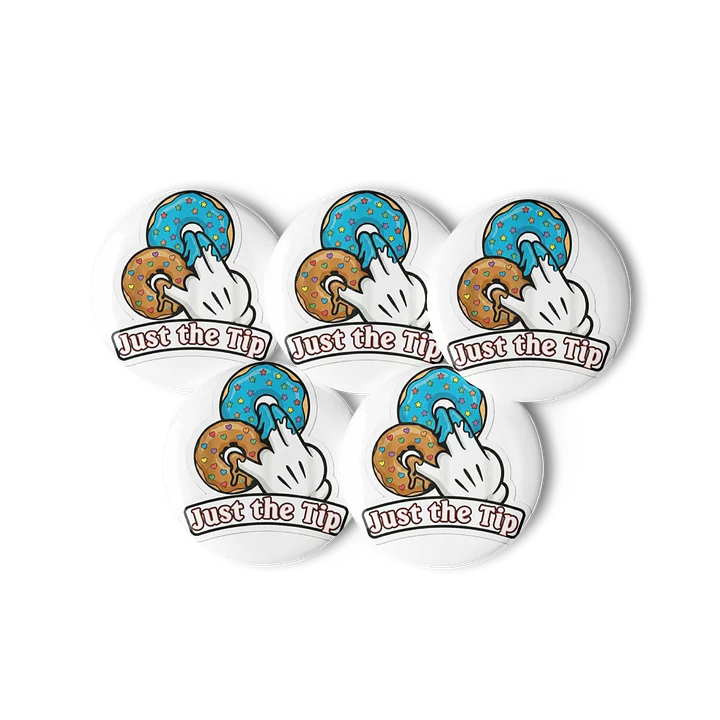 Just The Tip - Custom Pins - Set of 5 product image (2)