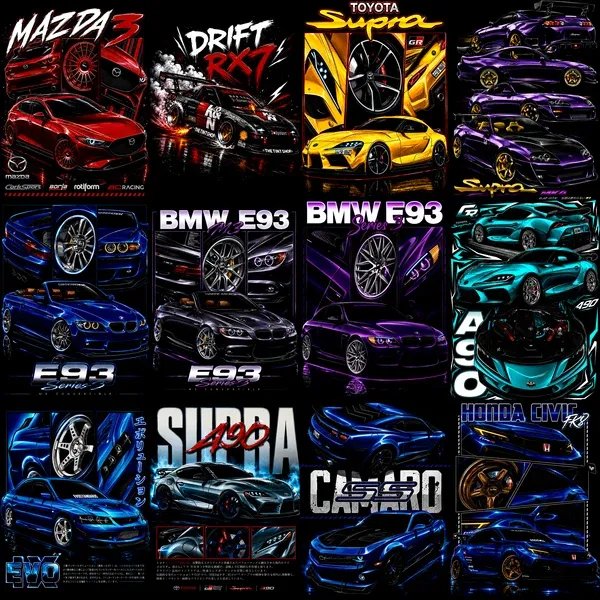 160 JDM Designs for Dark Shirts product image (4)