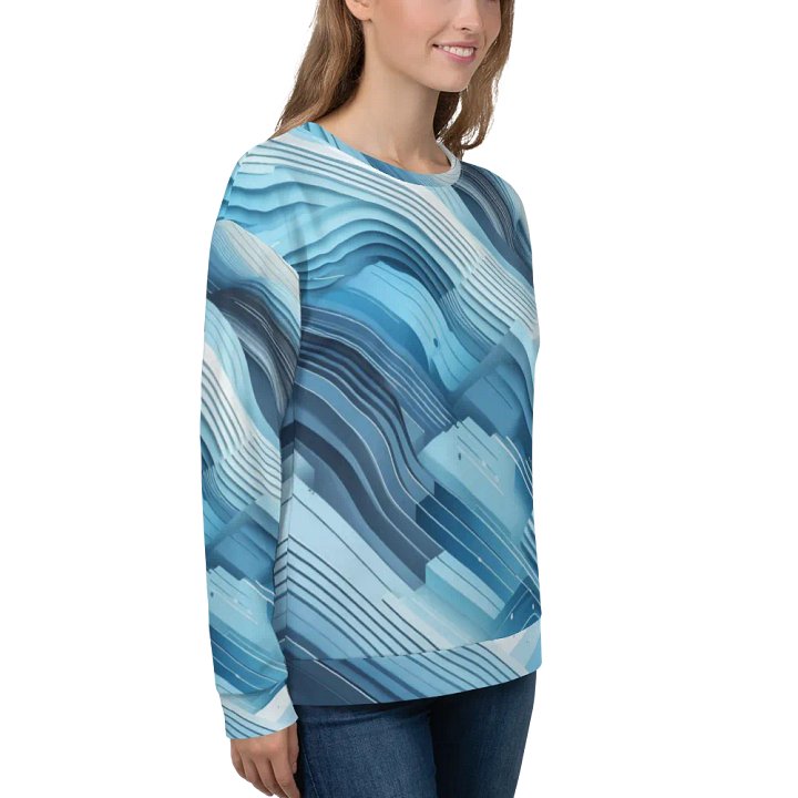 Women's Aqua Tint-3 Sweatshirt product image (2)