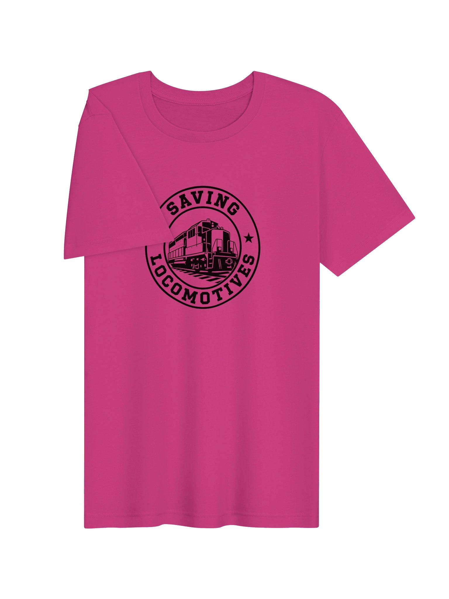 Saving Locomotives Ladies Logo Tee product image (3)