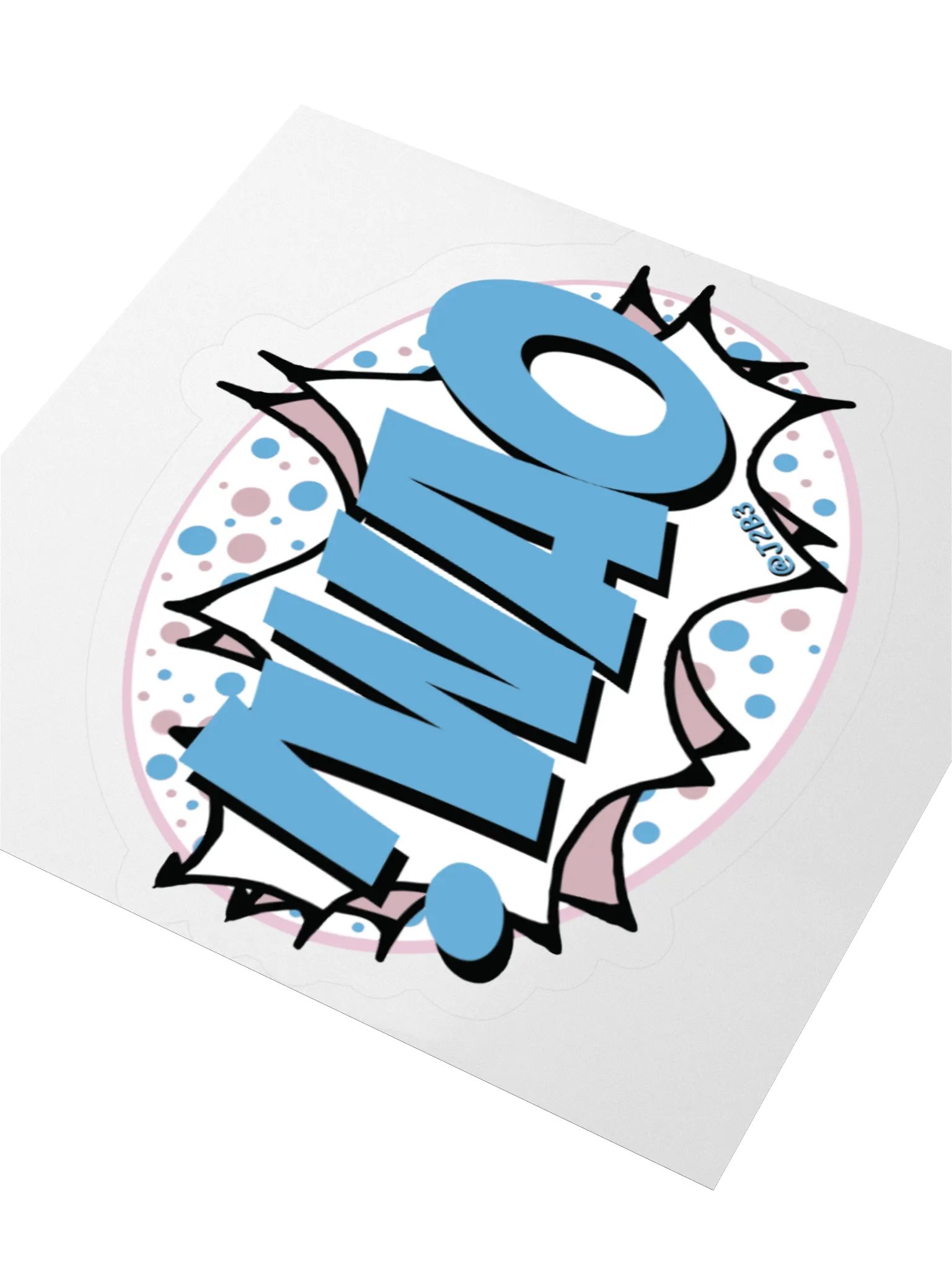 !WAO Logo Sticker product image (8)