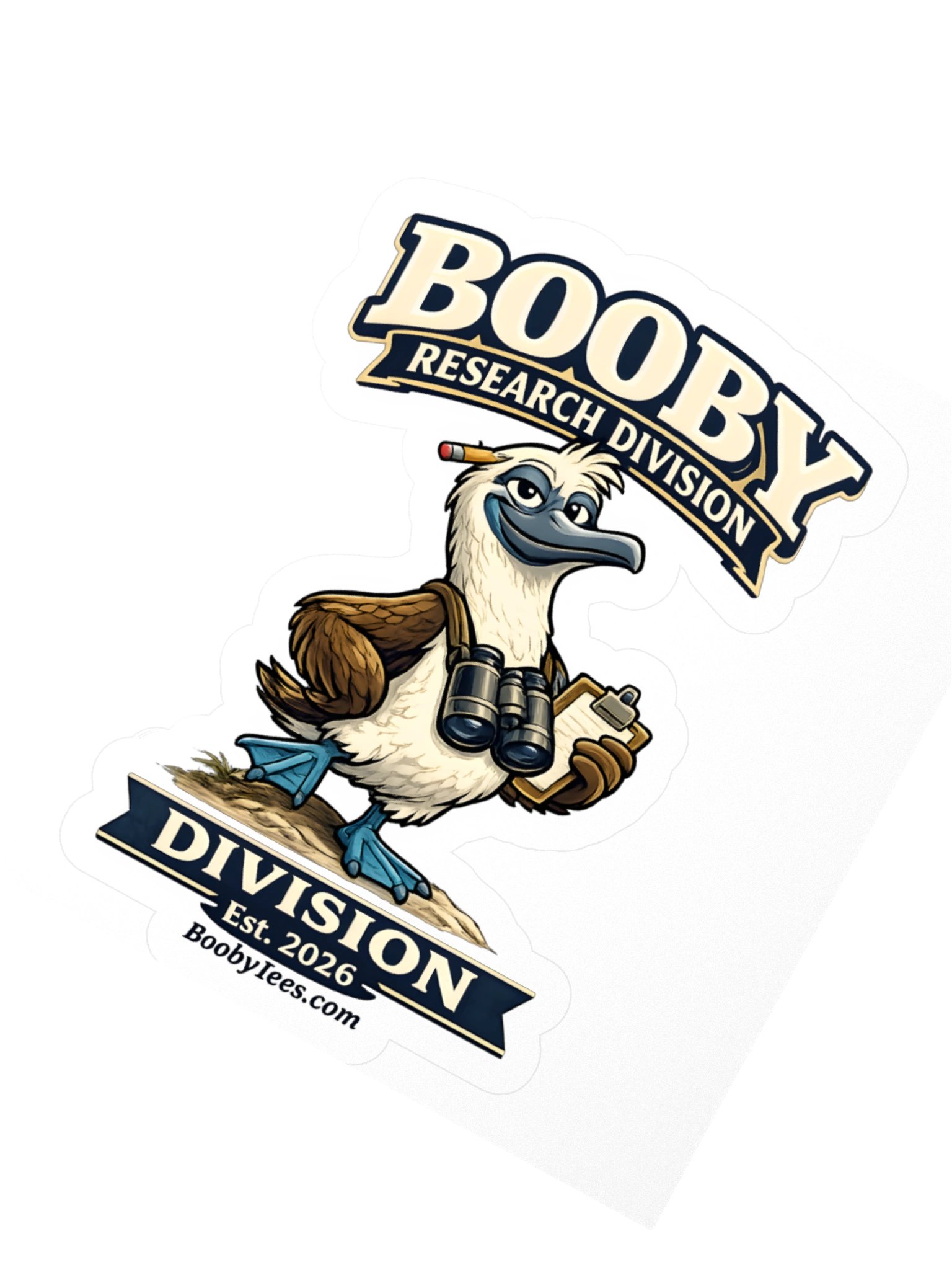 Booby Research Division Sticker product image (5)