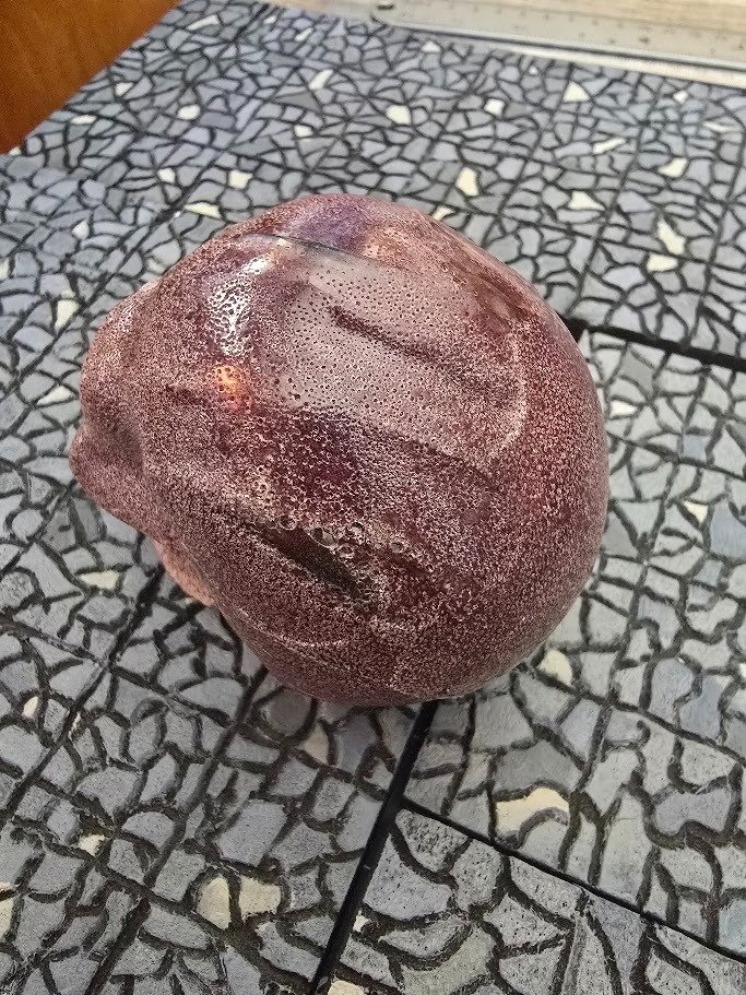 Skull Resin Large - Purple bubble product image (4)