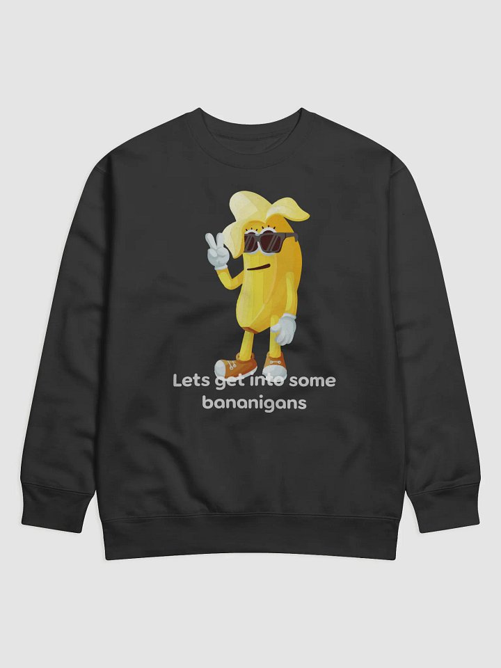 Peace Out Banana Premium Sweatshirt product image (1)