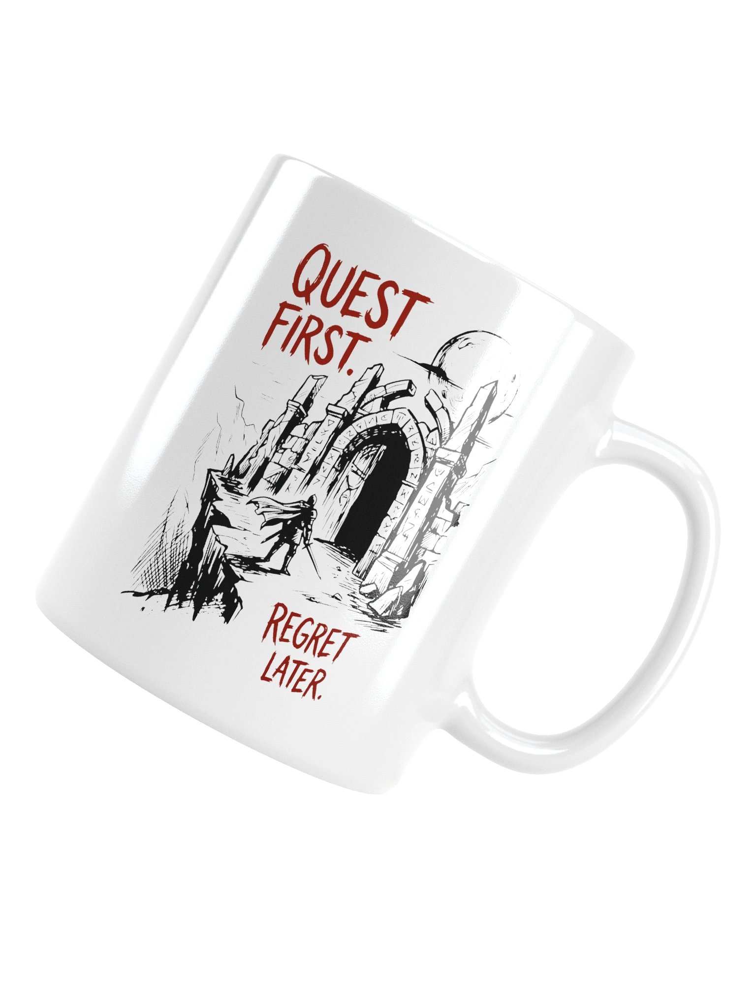 Quest First. Regret Later Mug product image (6)