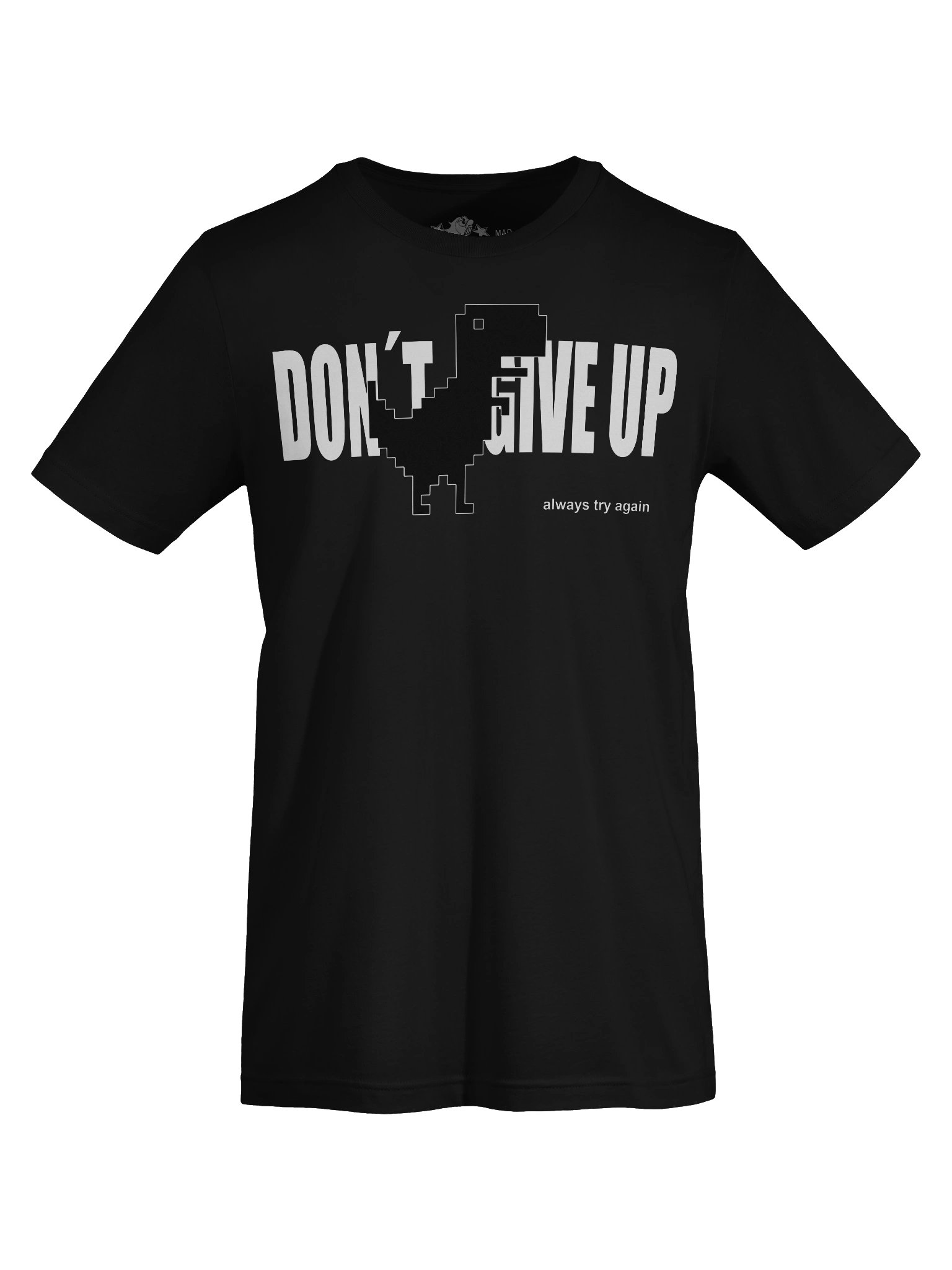 Pixel Dinosaur Don´t Give Up / Motivational Tee product image (5)