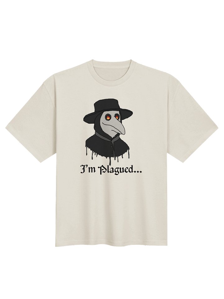 Plagued oversized tee product image (1)