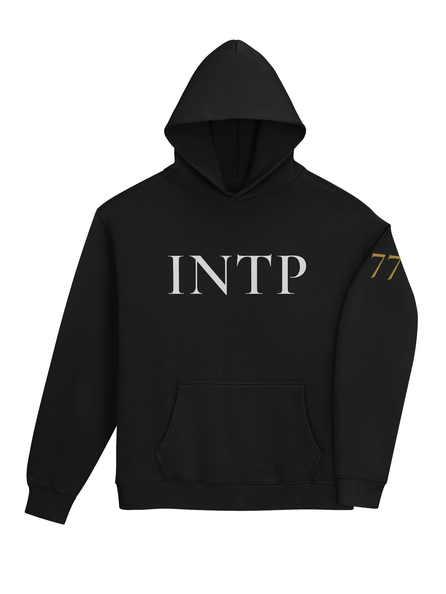 INTP Men’s Hoodie – The Thinker | 77Scenarios product image (7)