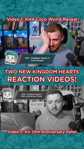 😭 TWO NEW KINGDOM HEARTS REACTION VIDEOS!

The D23 Expo 2026 was a whirlwind of emotions. First the Coco world reveal, then t...