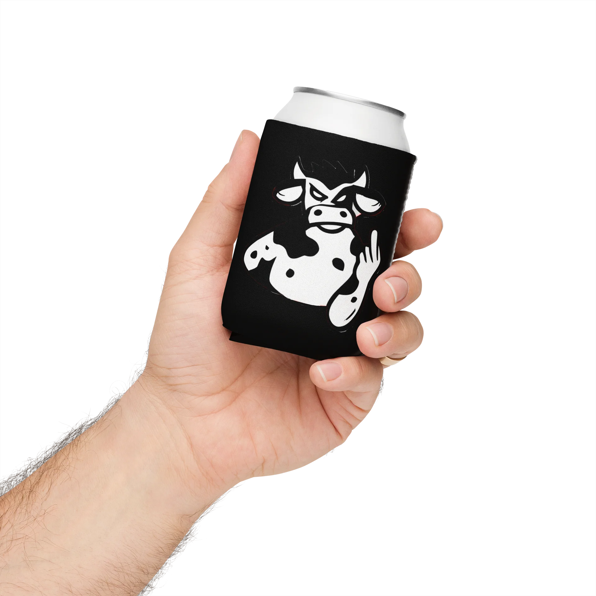 Stitched Smirk Can Cooler product image (4)