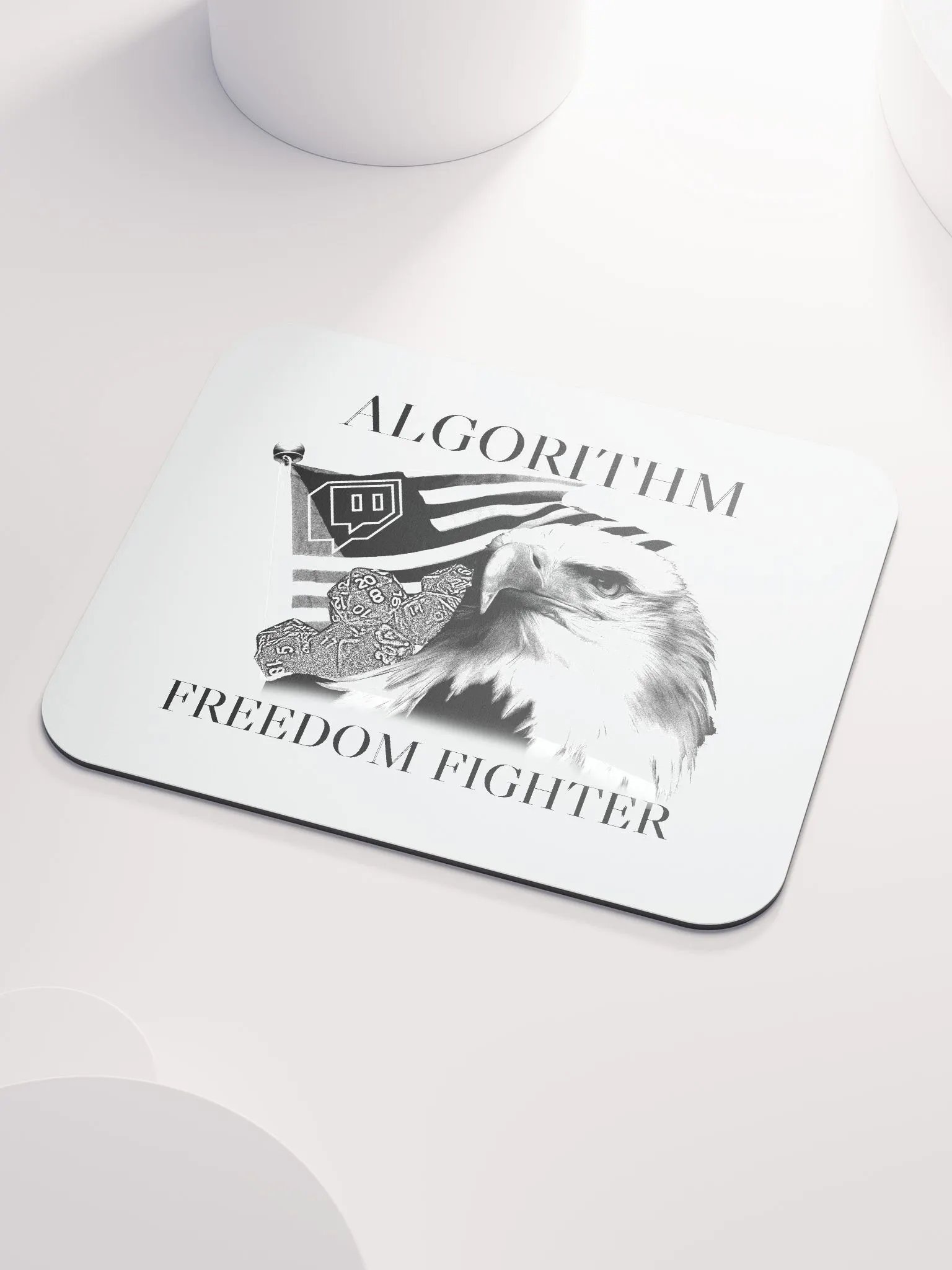Algorithm Freedom Fighter Mouse Pad product image (3)