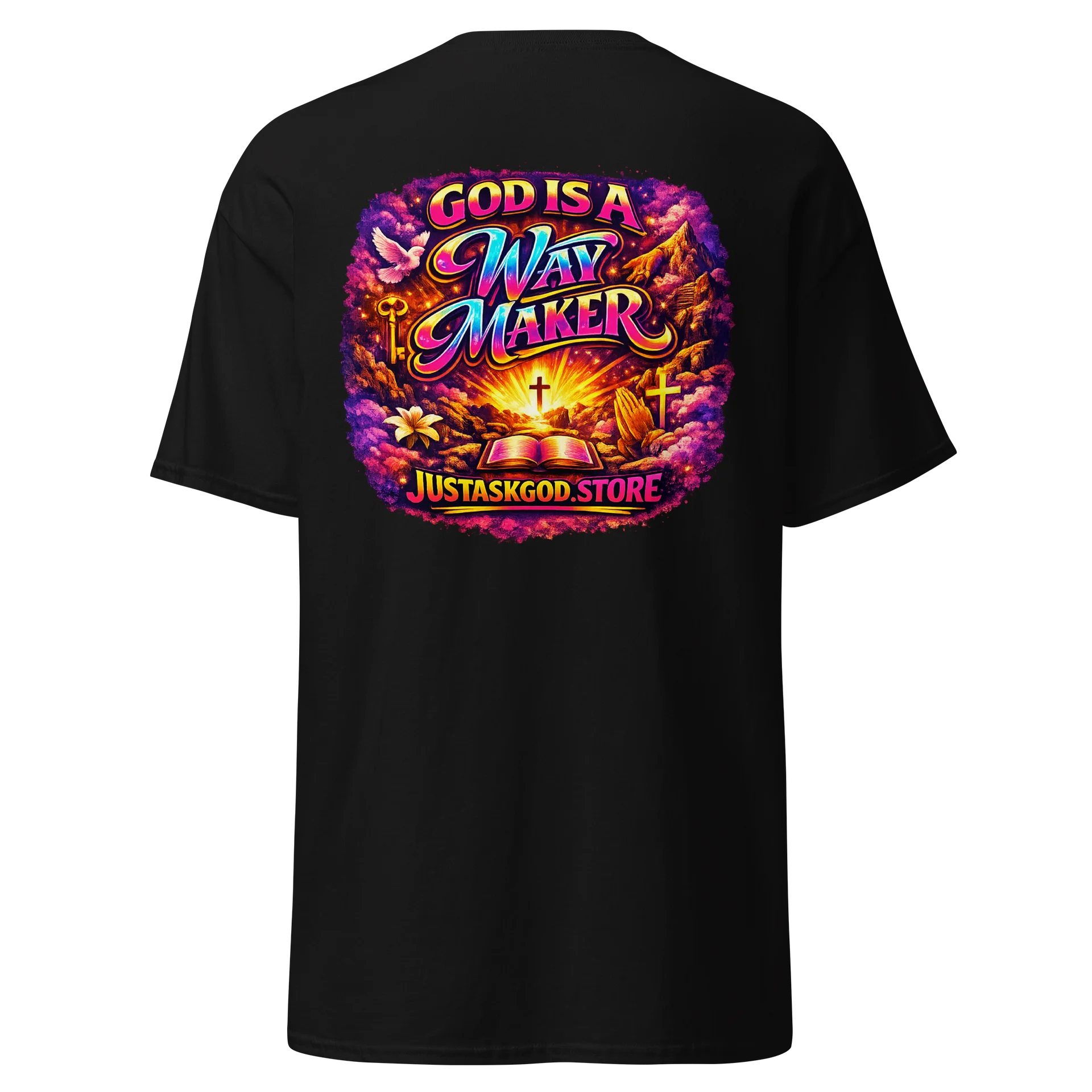 Just Ask God Vibrant T-Shirt product image (40)