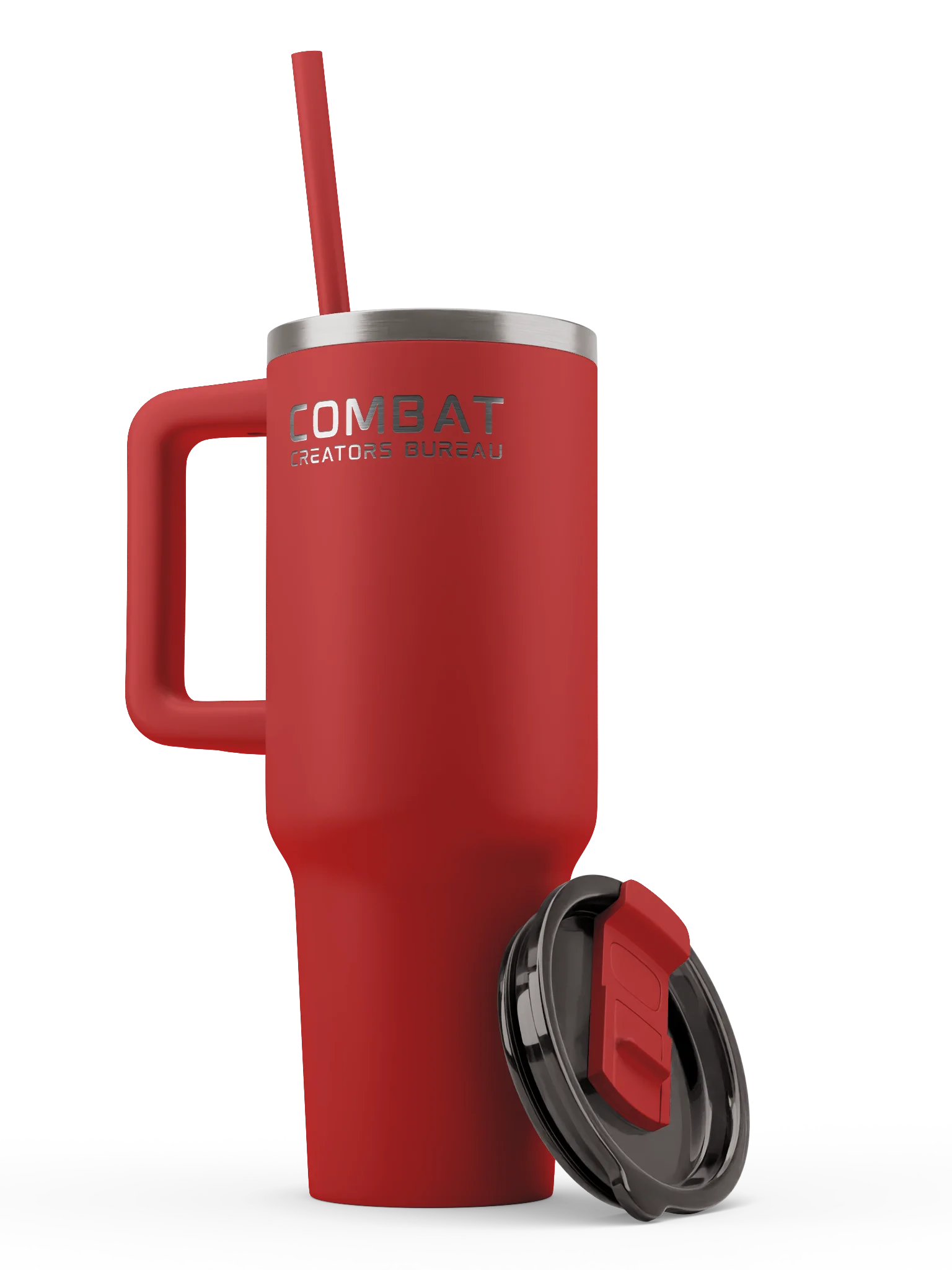 Combat Creators Bureau Pinnacle 40oz Travel Tumbler With Straw product image (8)