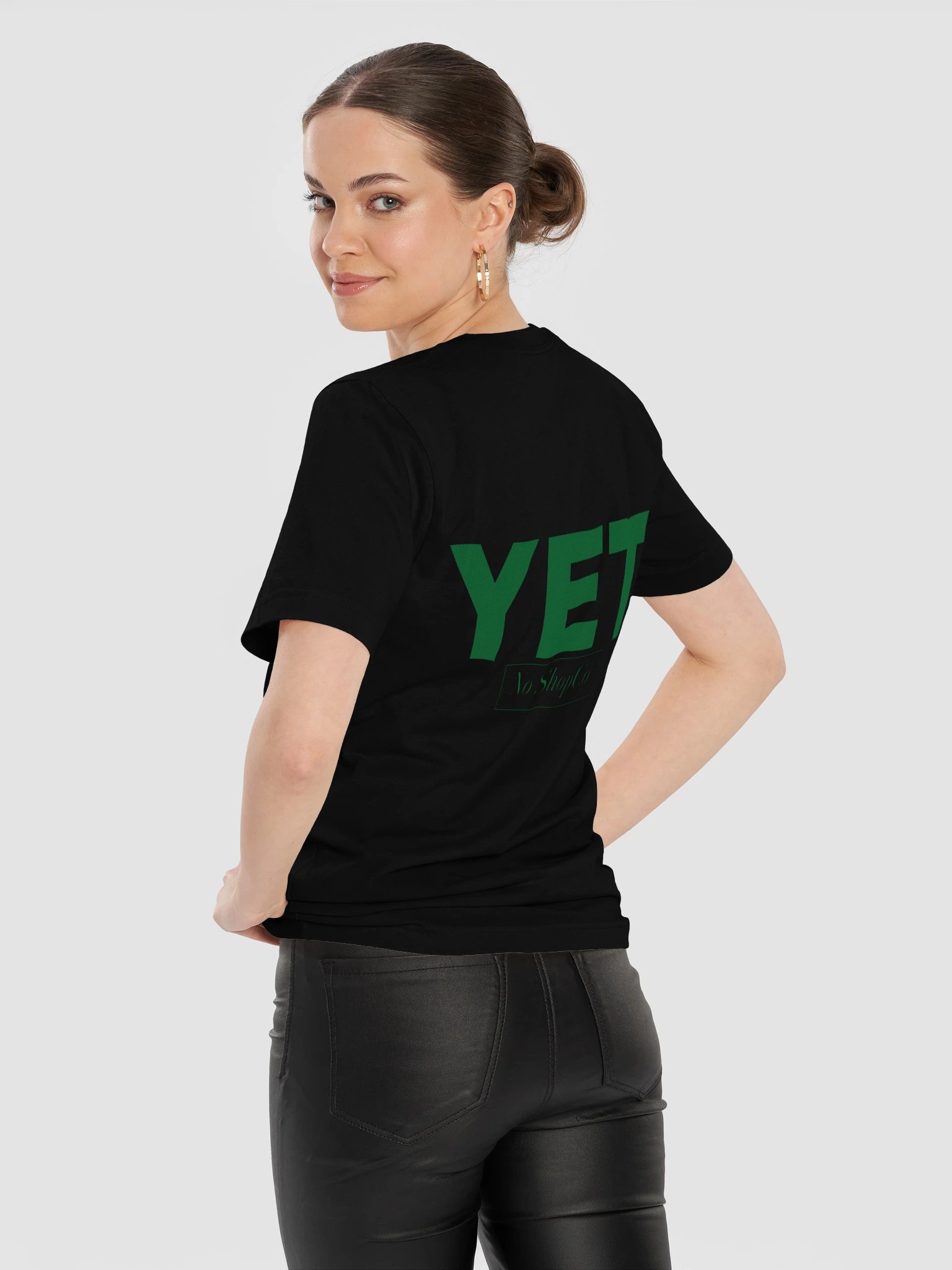 No ShopCo Bella+Canvas Unisex Supersoft Medium Green Yet Tee product image (78)
