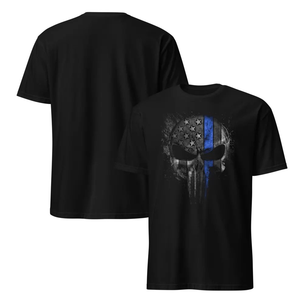 Thin Blue Line Skull product image (4)