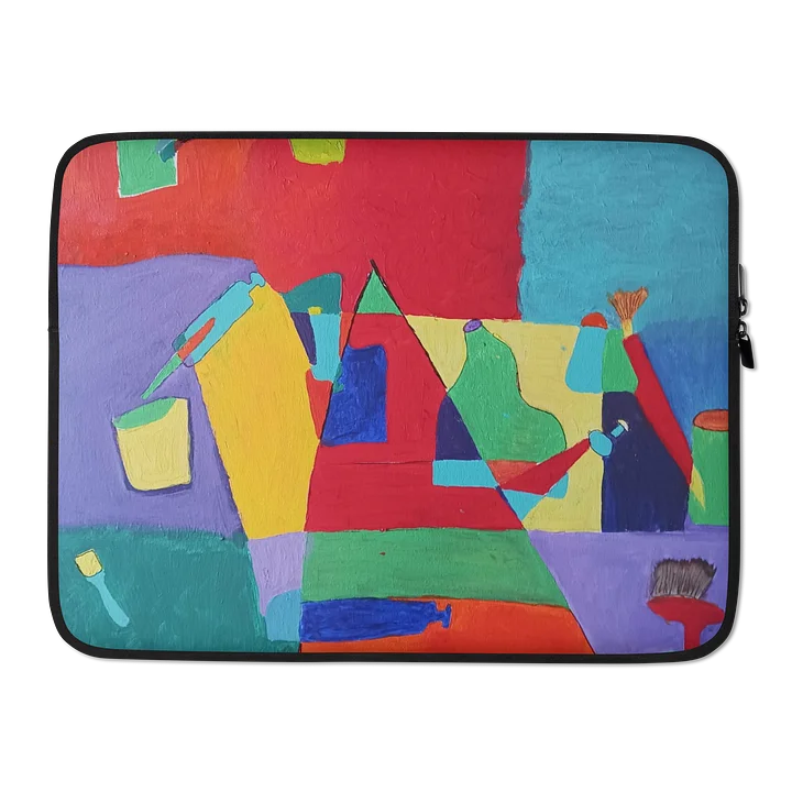 Malutensilien abstrakt Laptoptasche product image (2)