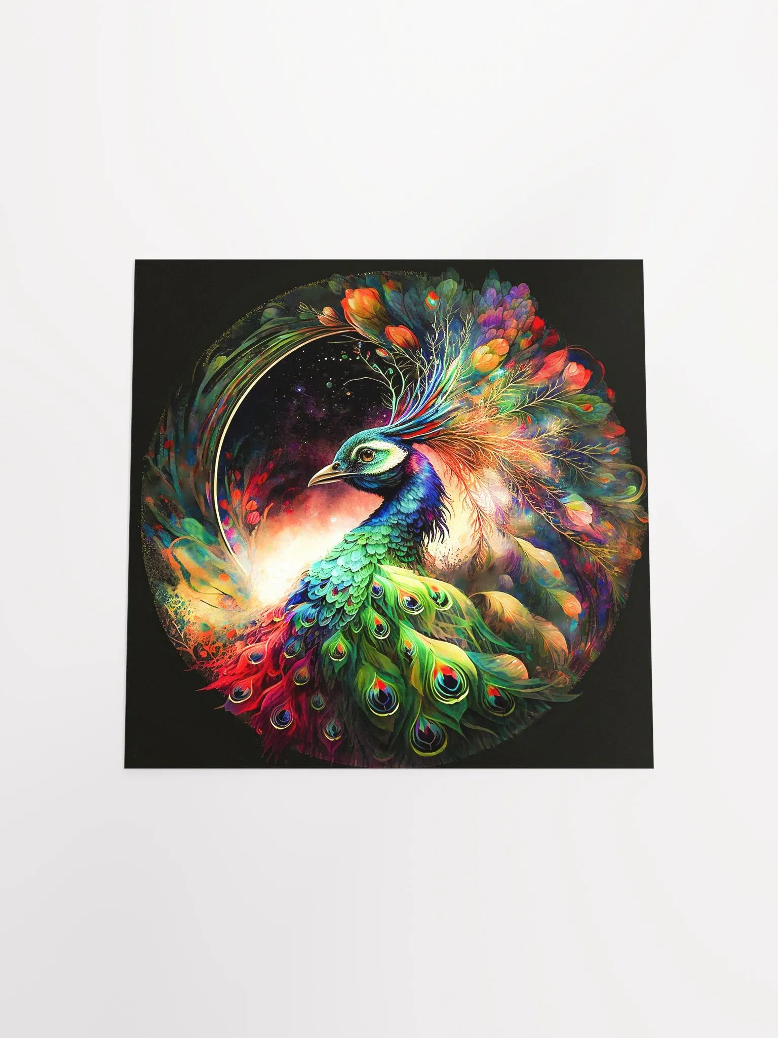 Magic Peacock Unframed Poster product image (4)