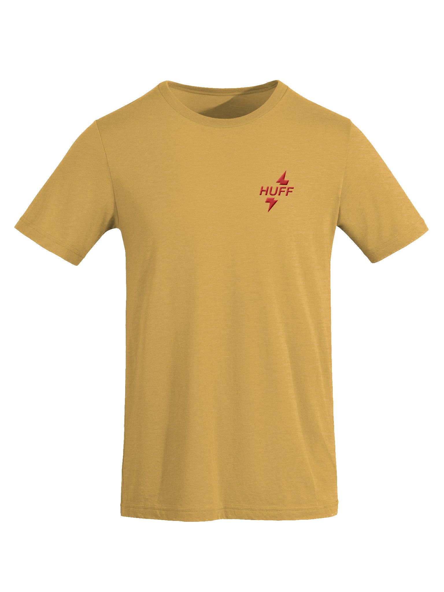 Huff Bolt Short Sleeve T-Shirt Yellow (Small Logo) product image (8)