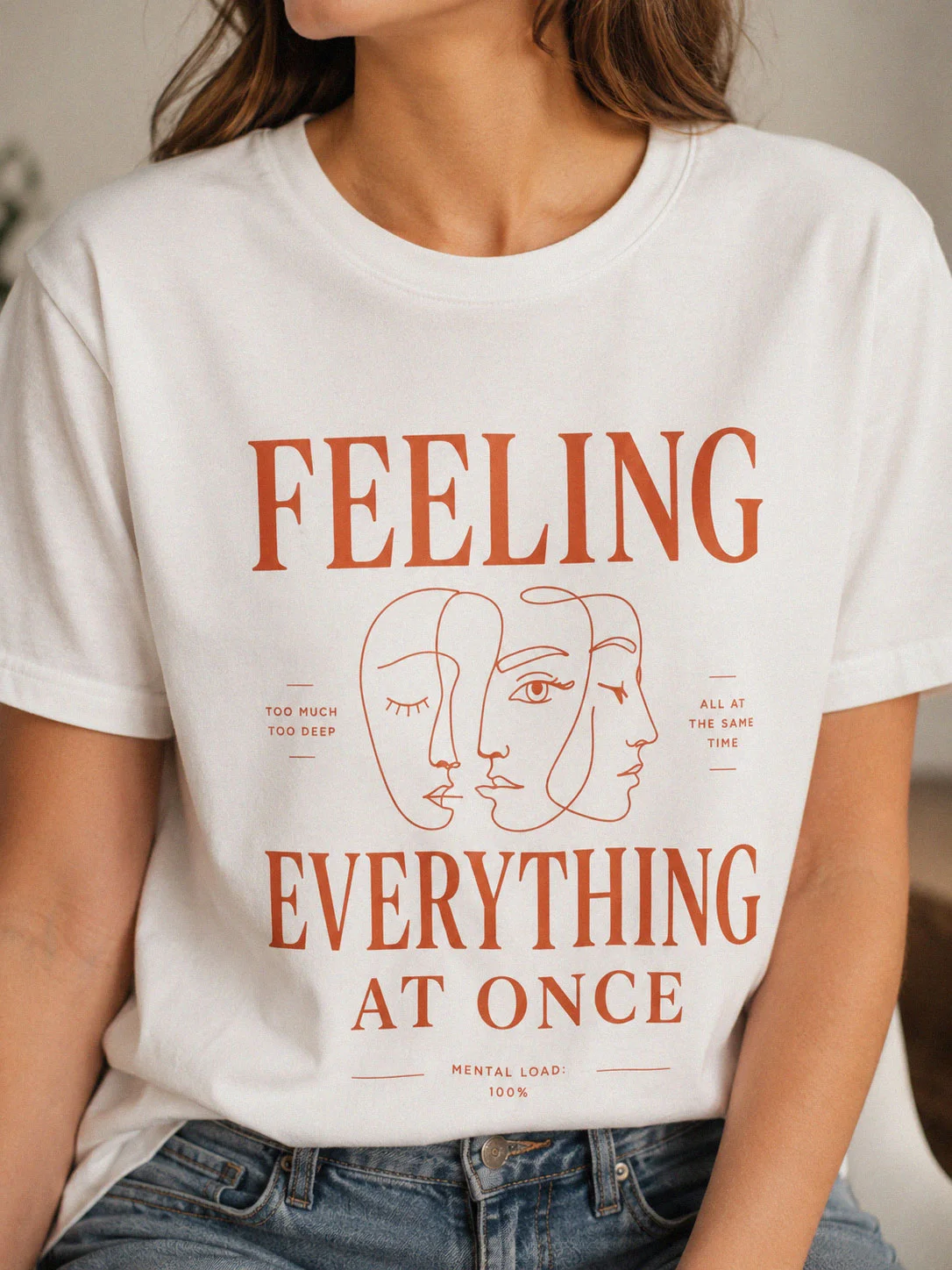Feeling Everything at Once Graphic T-Shirt product image (1)