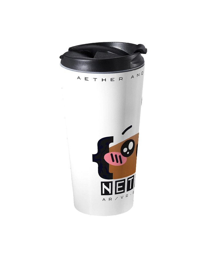 ☕️Happy Perk 15oz Stainless Steel Travel Mug — NETBREW Café product image (2)