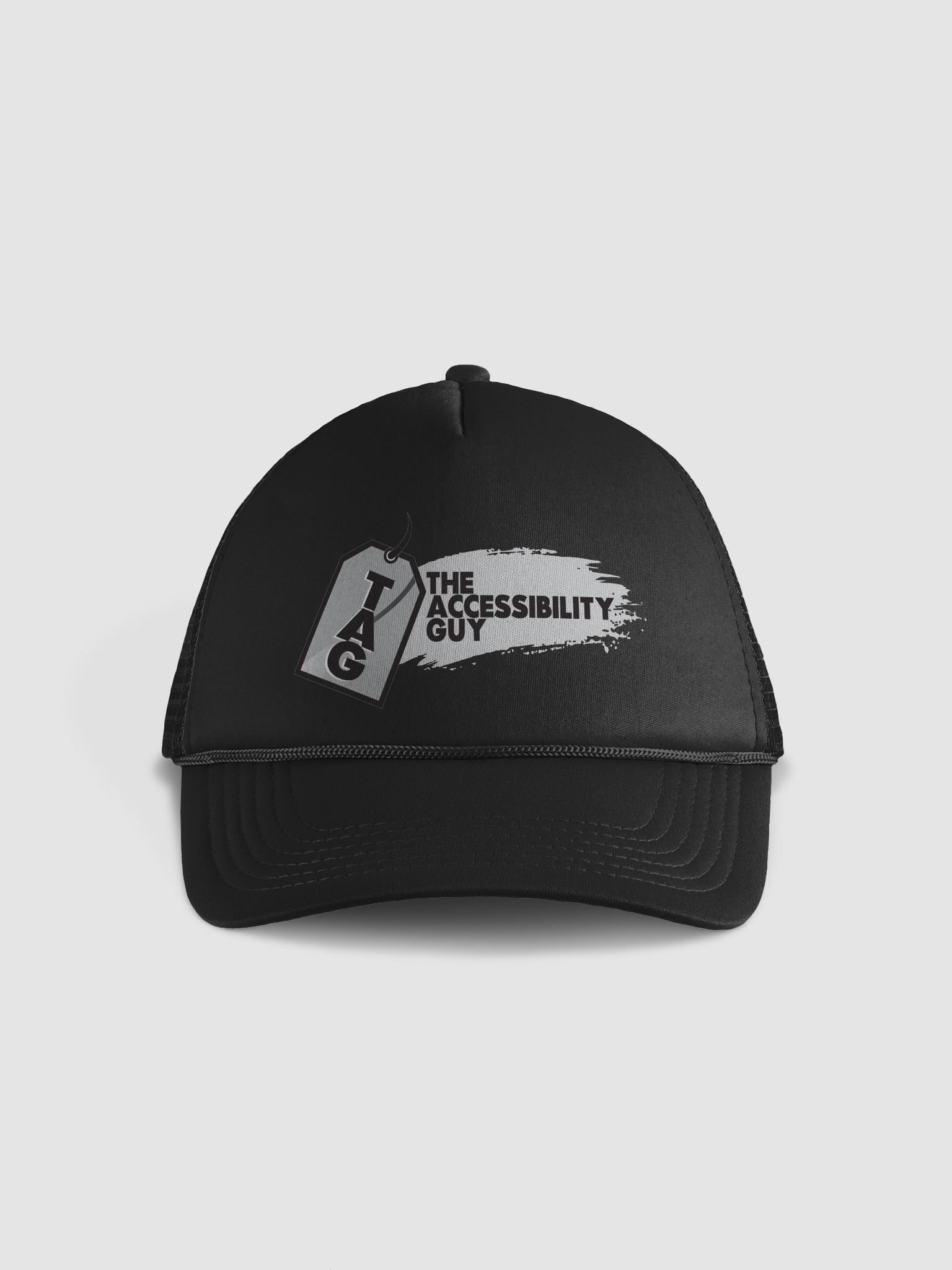 The Accessibility Guy Simple Black Hat product image (1)