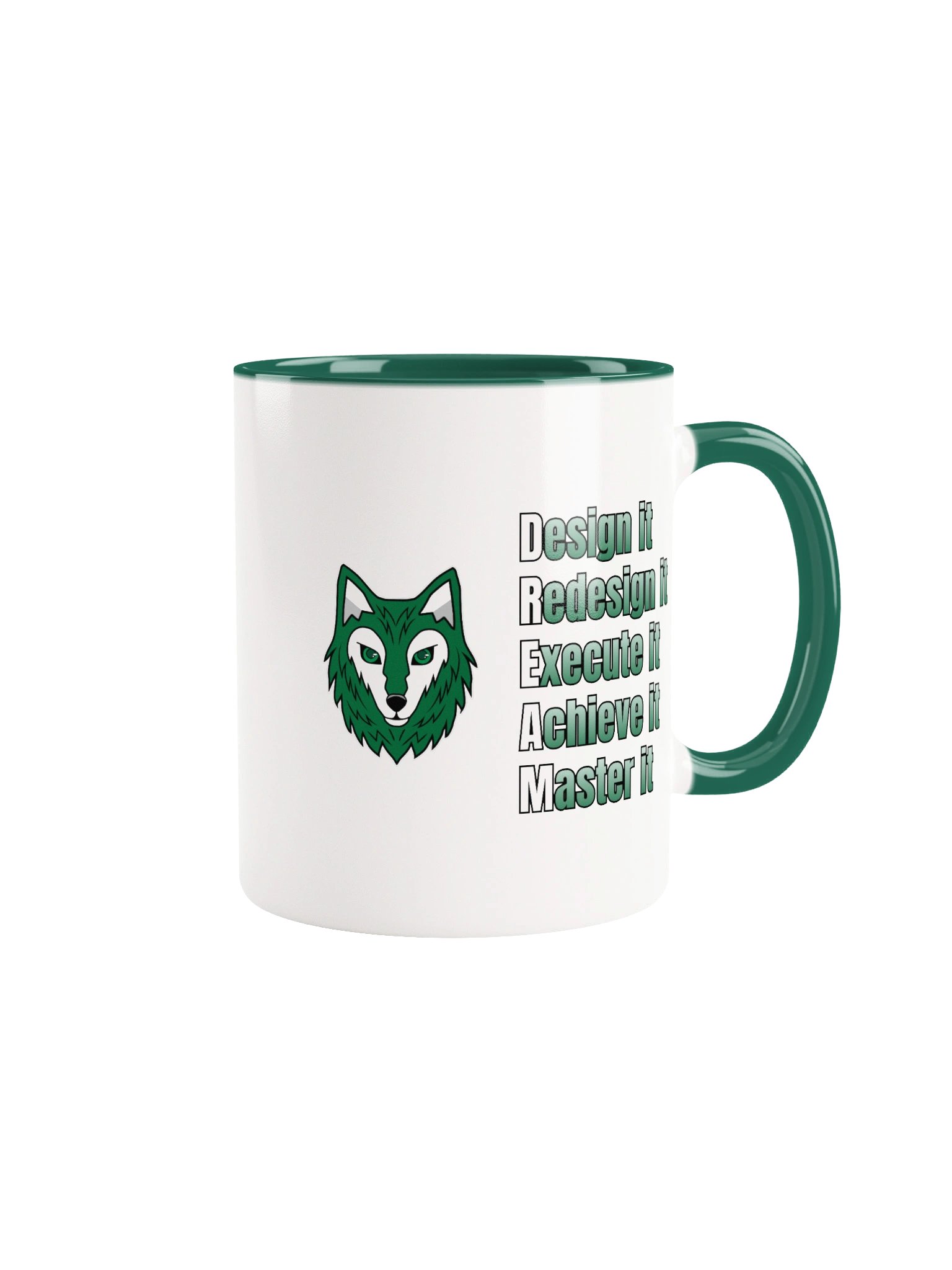 Emerald Wolf Motivation - Mug product image (21)
