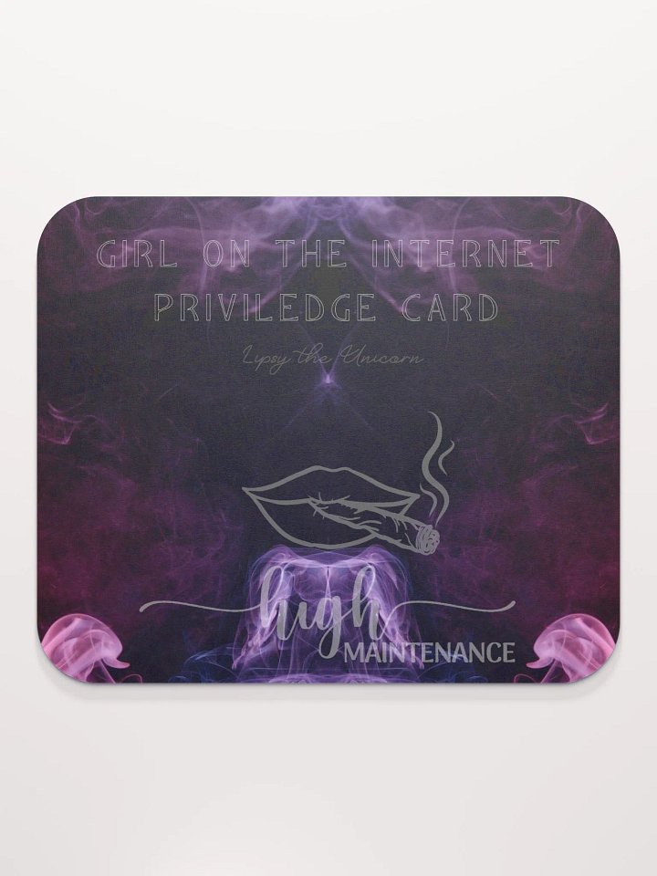 GIRL ON THE INTERNET MOUSE PAD product image (2)