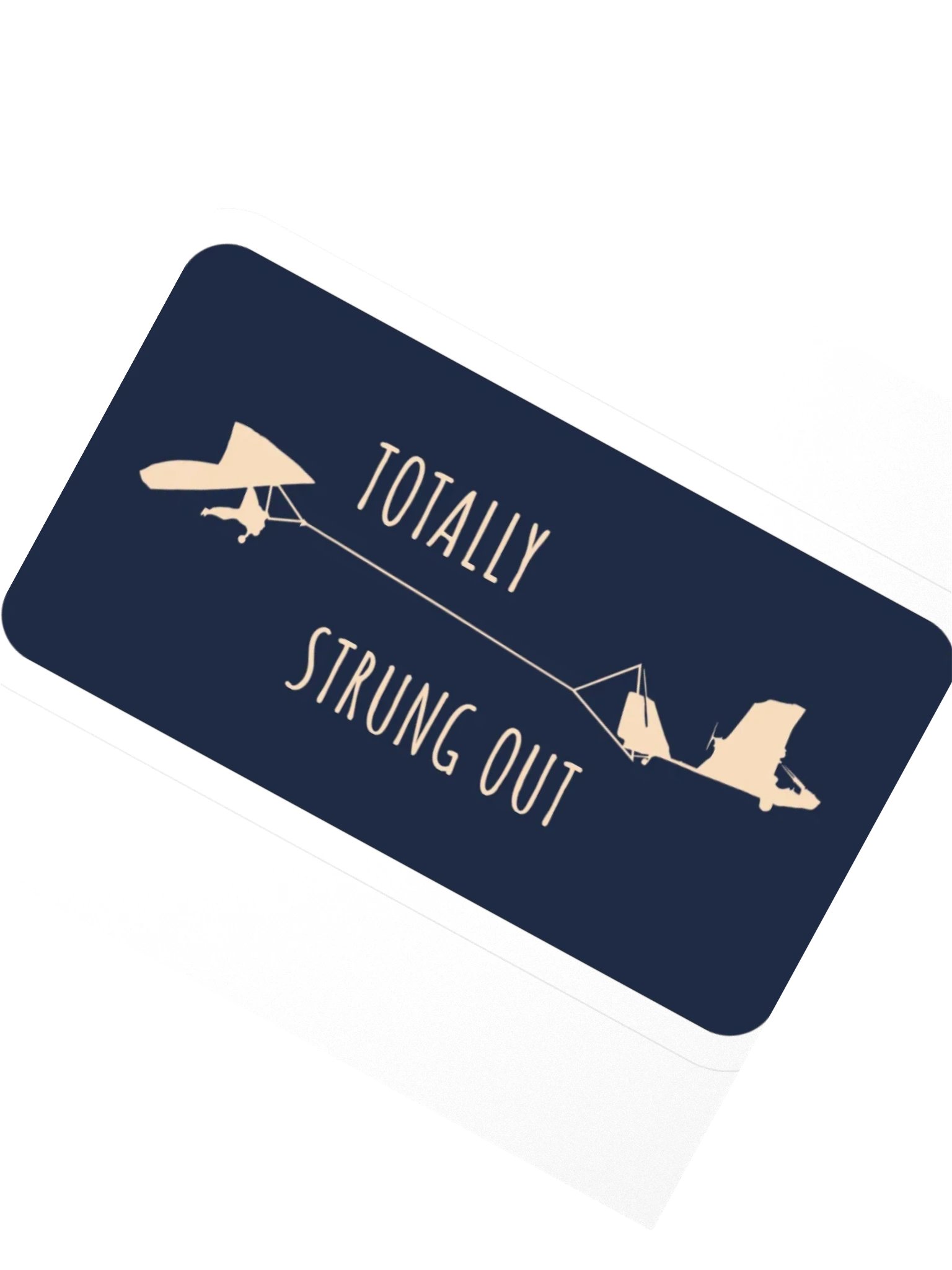 Totally Strung Out sticker, indoor use product image (2)