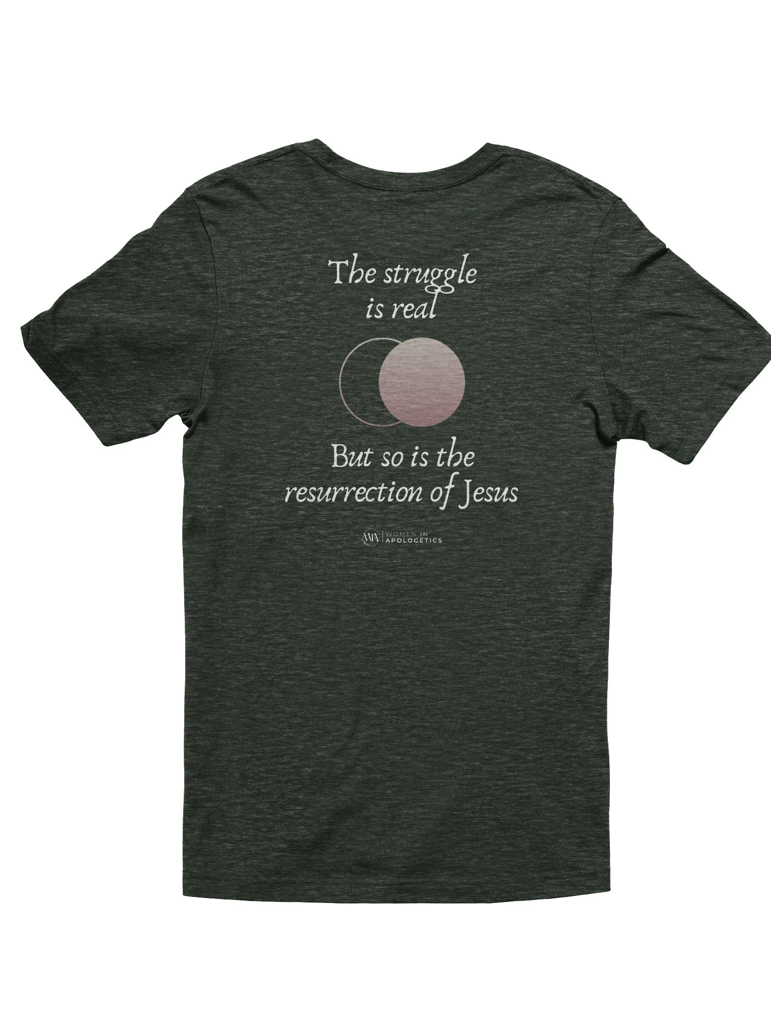 The Struggle Is Real, but So Is the Resurrection of Jesus Relaxed Fit T-Shirt product image (2)