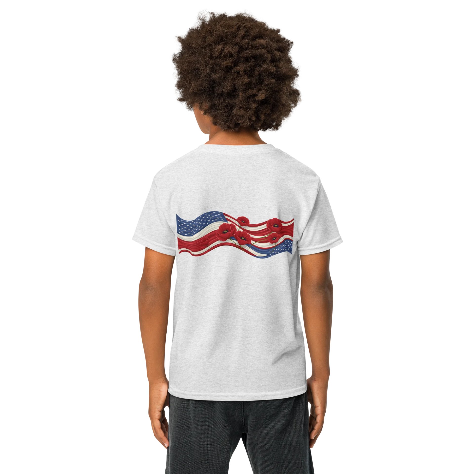 Patriotic Poppies Youth Sports Tee product image (69)