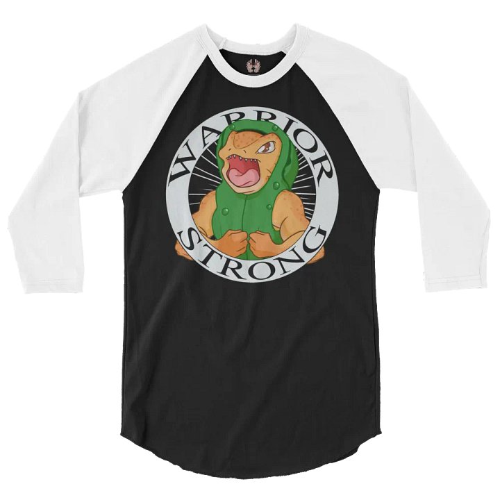 Buff Pickle Warrior Strong Baseball Long Sleeve Shirt product image (2)