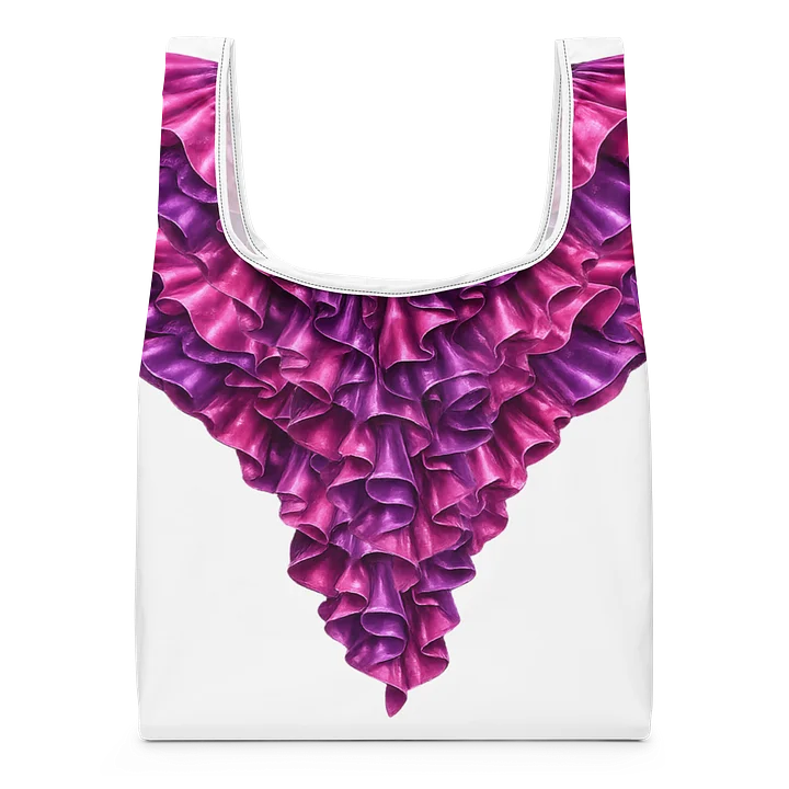 Ruffled Triangle All-Over Print Bag product image (1)