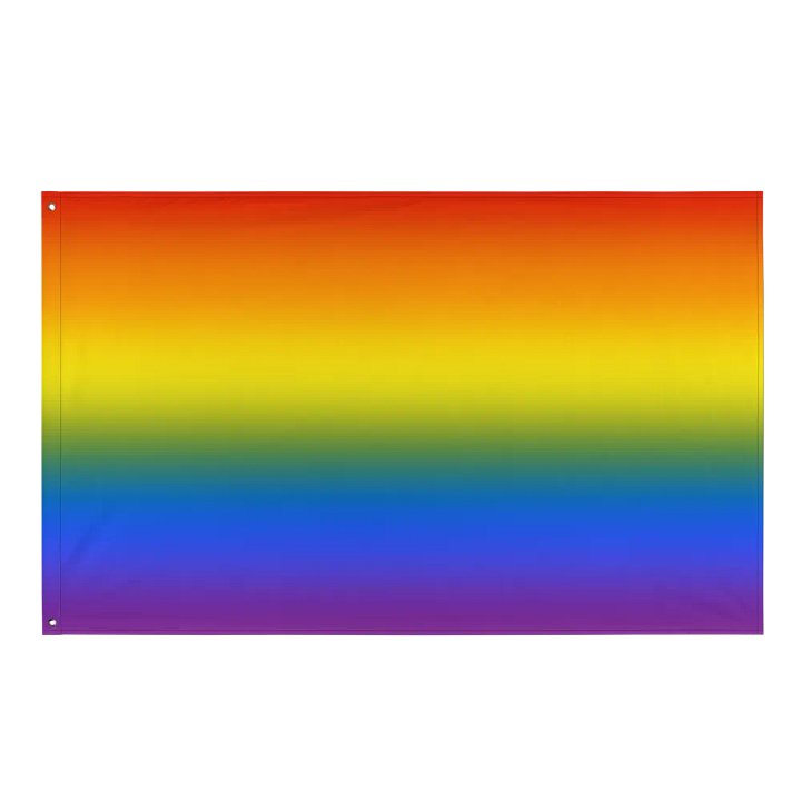 Subtle Rainbow Pride Flag product image (1)