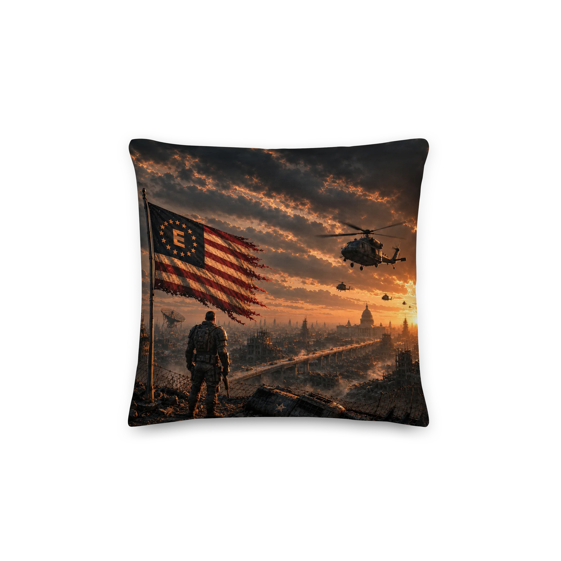 America Remained Pillow product image (4)