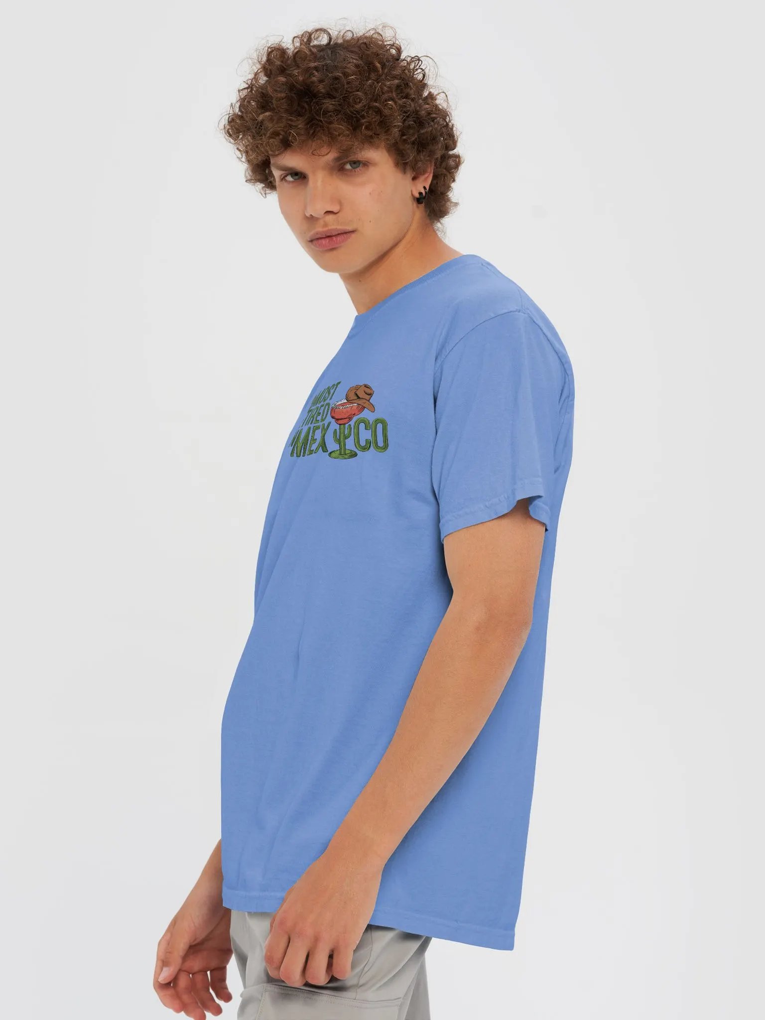 Blue T Shirt: Almost Retired in Mexico product image (6)