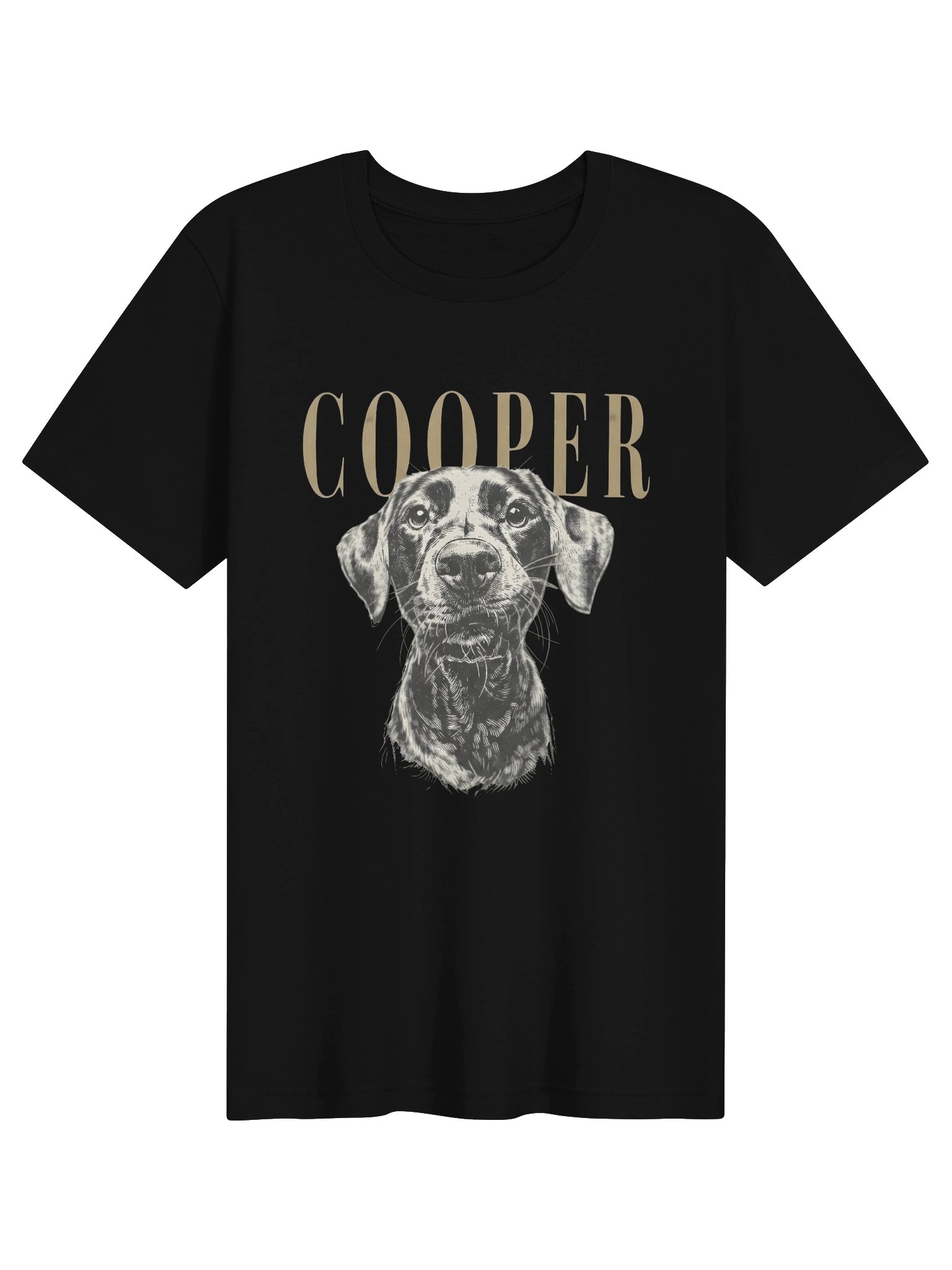Personalized Dog Name T-Shirt, Custom Labrador Retriever Vintage Badge Tee, Loyal Friends Retro Graphic Shirt, Custom Pet Name Gift for Dog Owners product image (1)