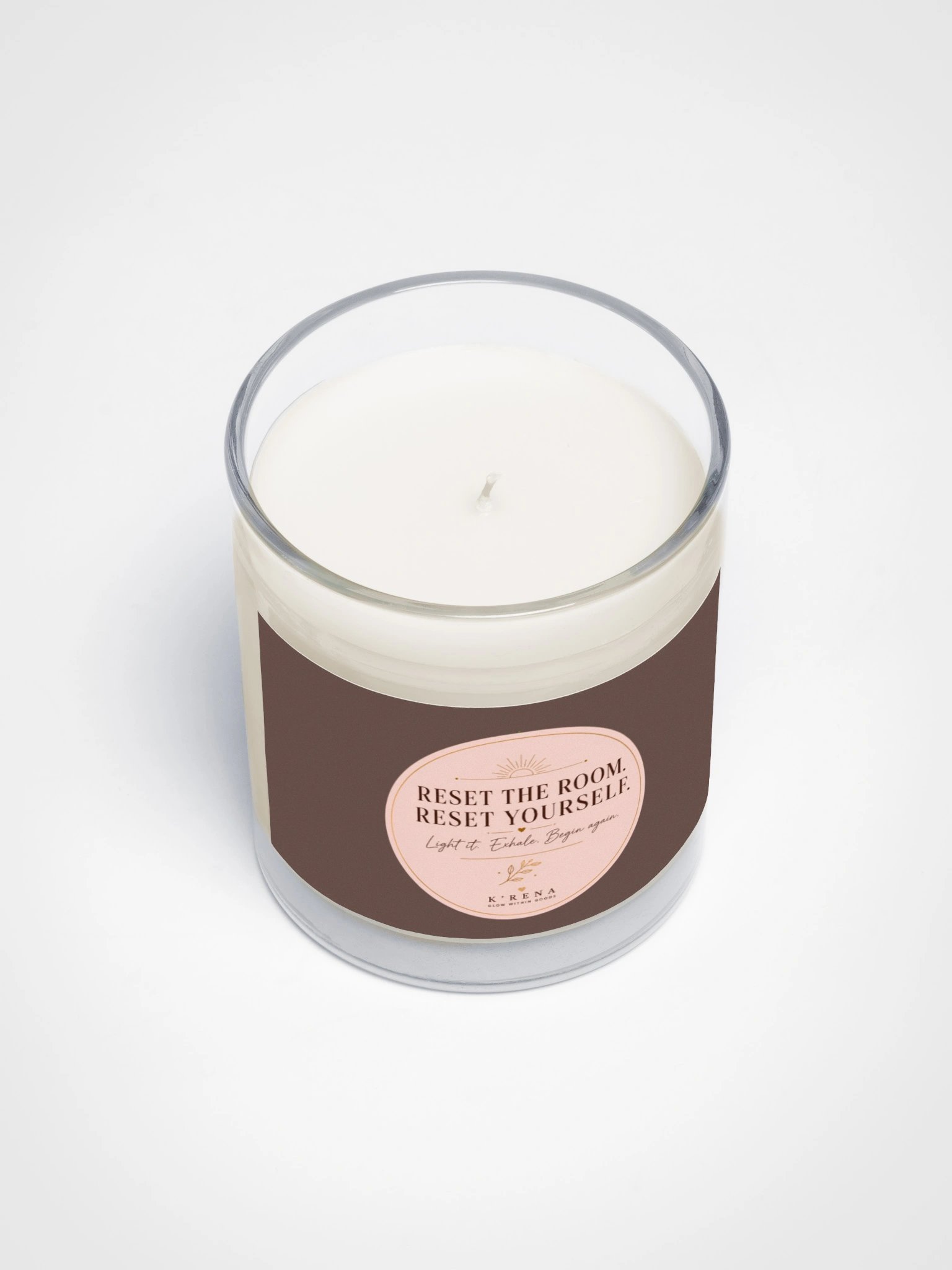 Reset the Room. Reset Yourself.™ Candle product image (4)