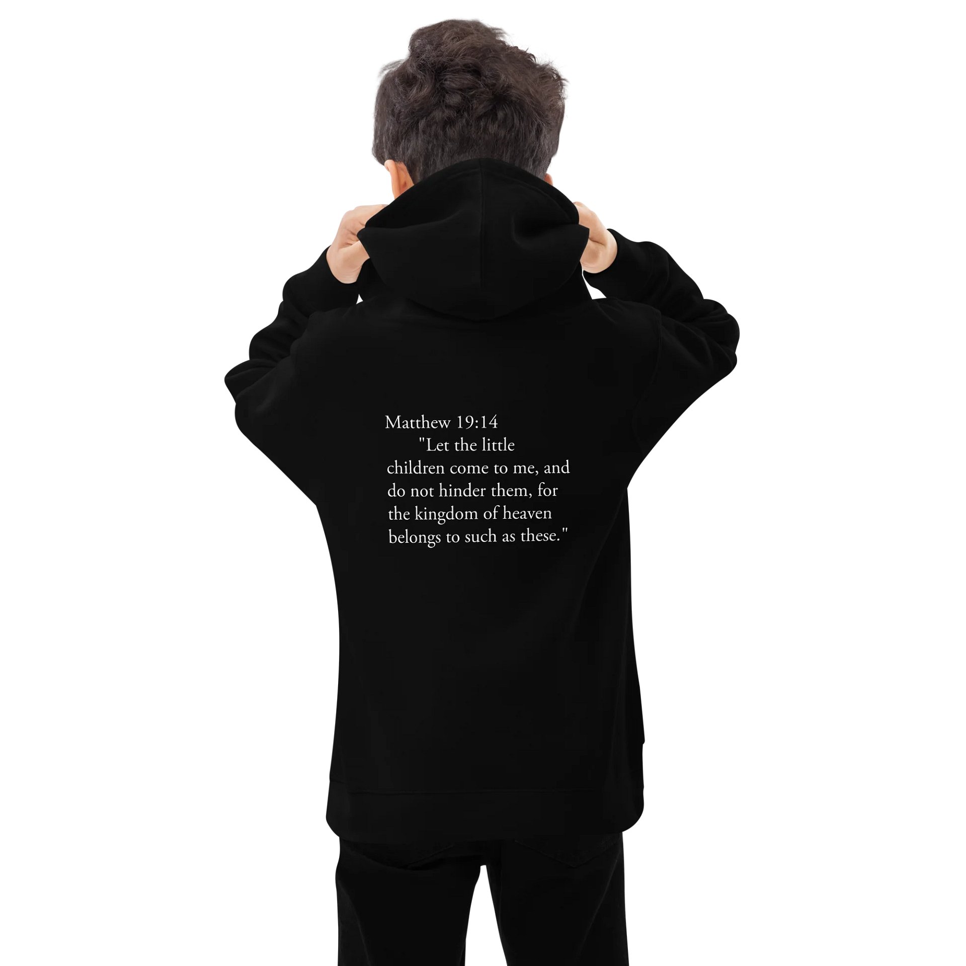 KID'S Gli hoodie ( Matthew 19:14) product image (4)