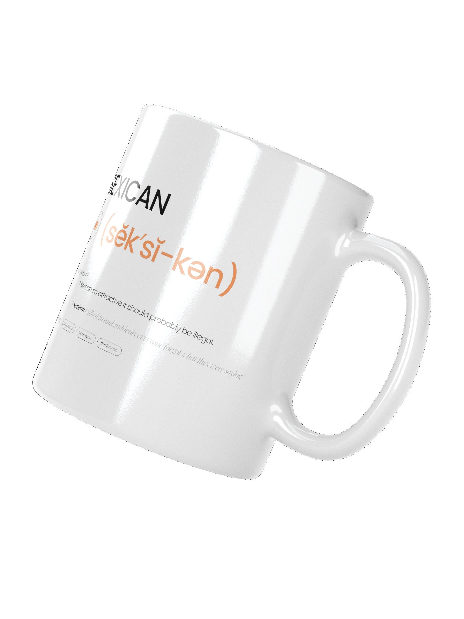 Sexican Coffee Mug — Funny Latino Mug, Mexican Pride Gift, Chicano Coffee Cup product image (2)