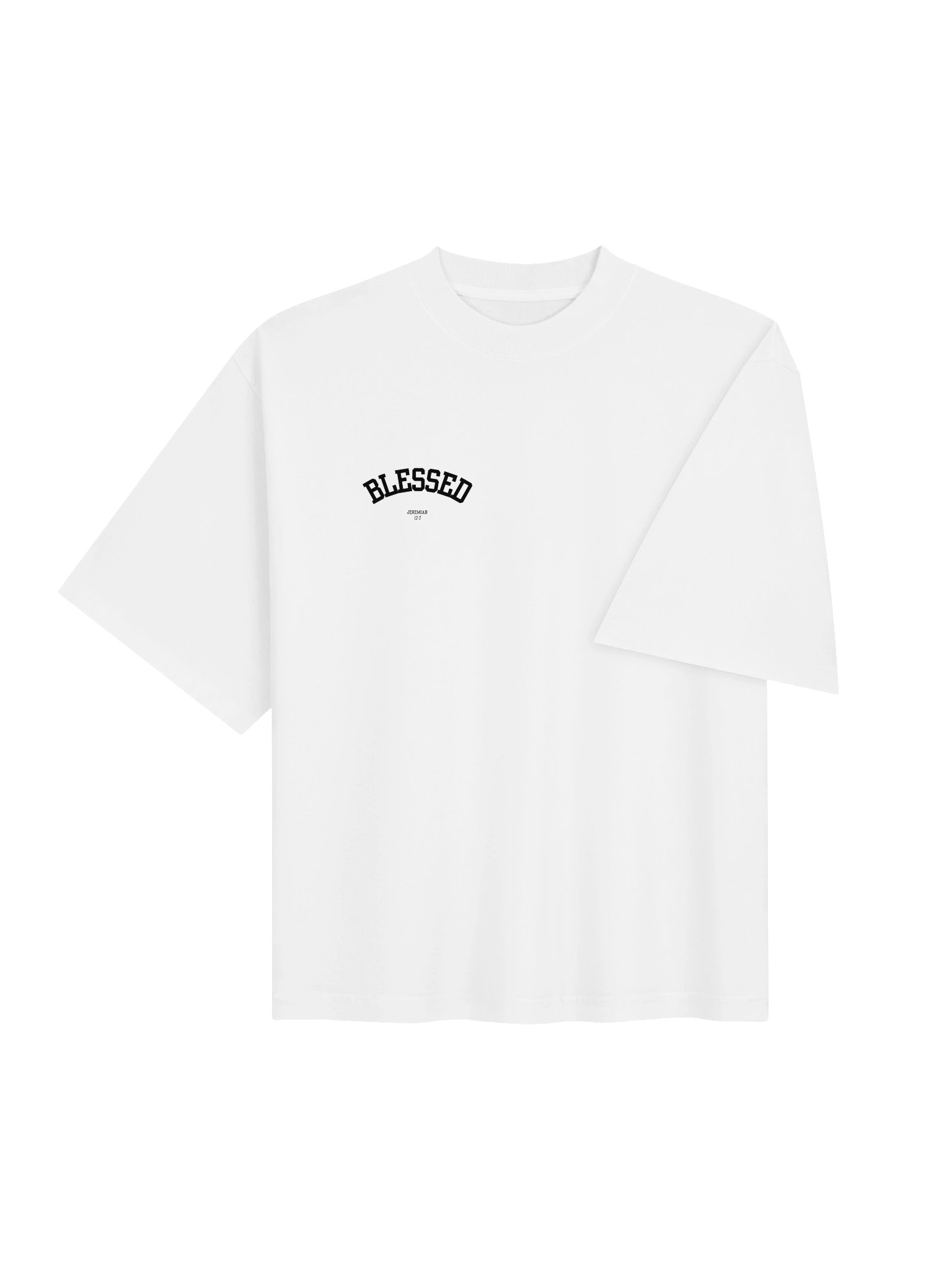 Blessed Oversied Tee (White) product image (4)