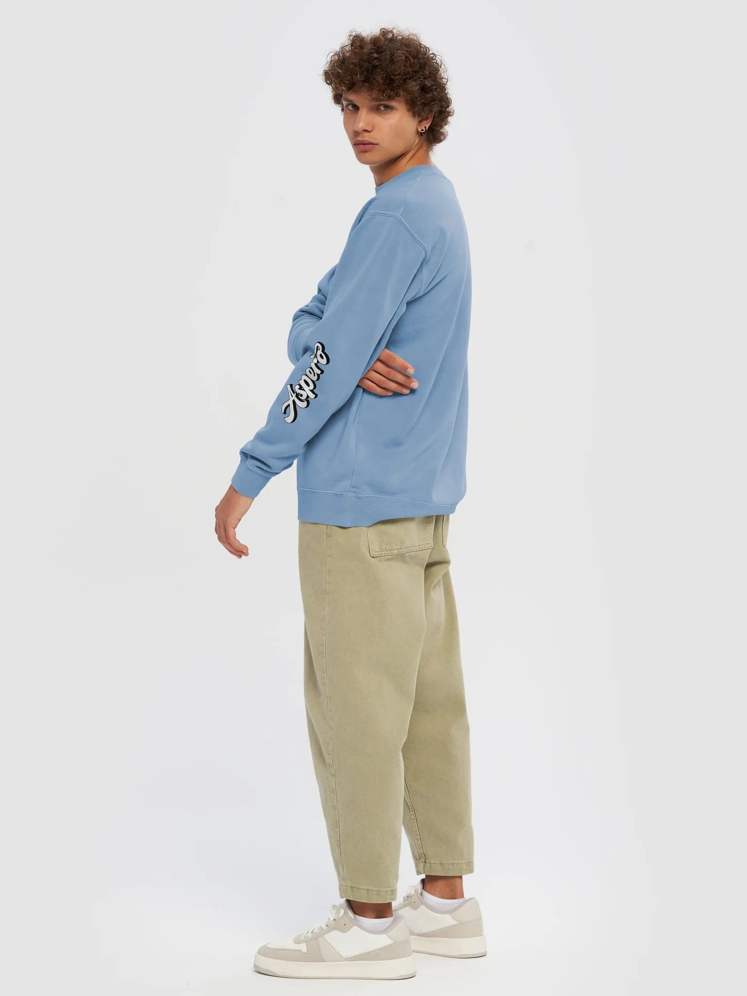 SideKick Aspero Independent Trading Co. Unisex Midweight Pigment Dyed Sweatshirt product image (48)