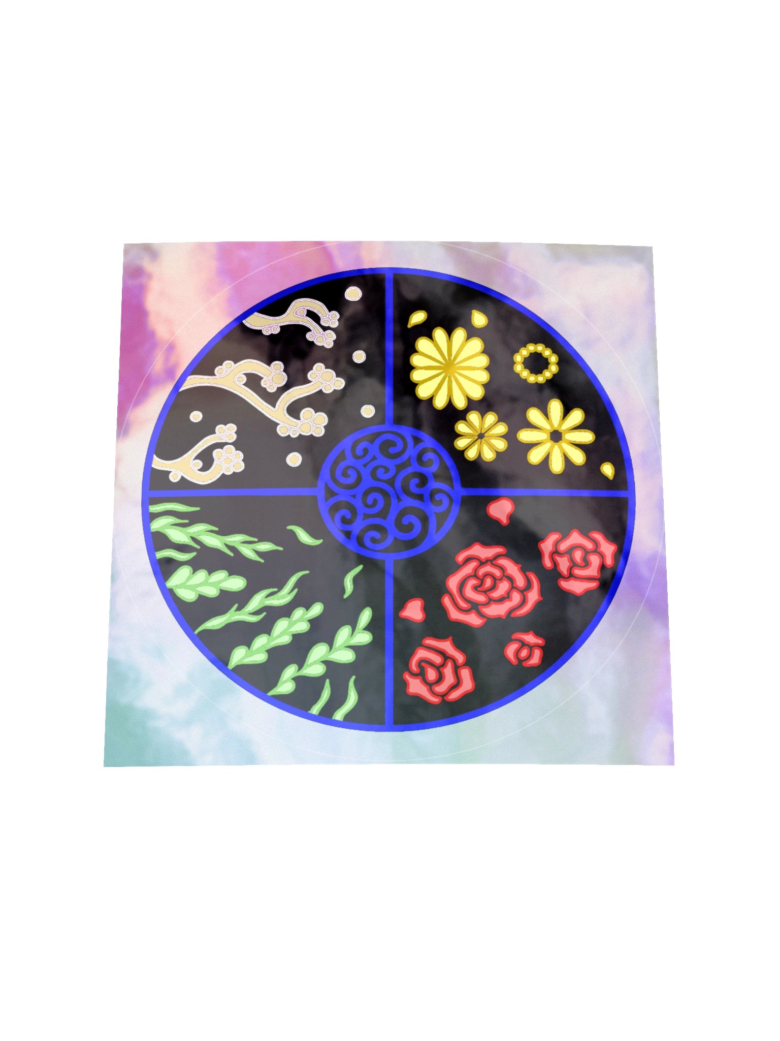 Natura Medicine Wheel Sticker product image (1)