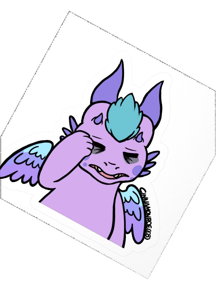 Drakin "Tired" Sticker product image (5)