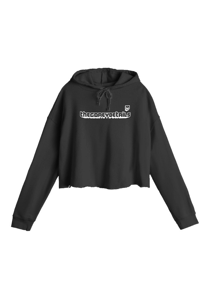 TTV White - Independent Trading Co. Women’s Lightweight Cropped Hoodie product image (8)
