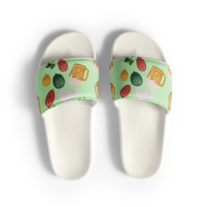 St. Patrick's DayBeer Mugs Men's Slides product image (5)