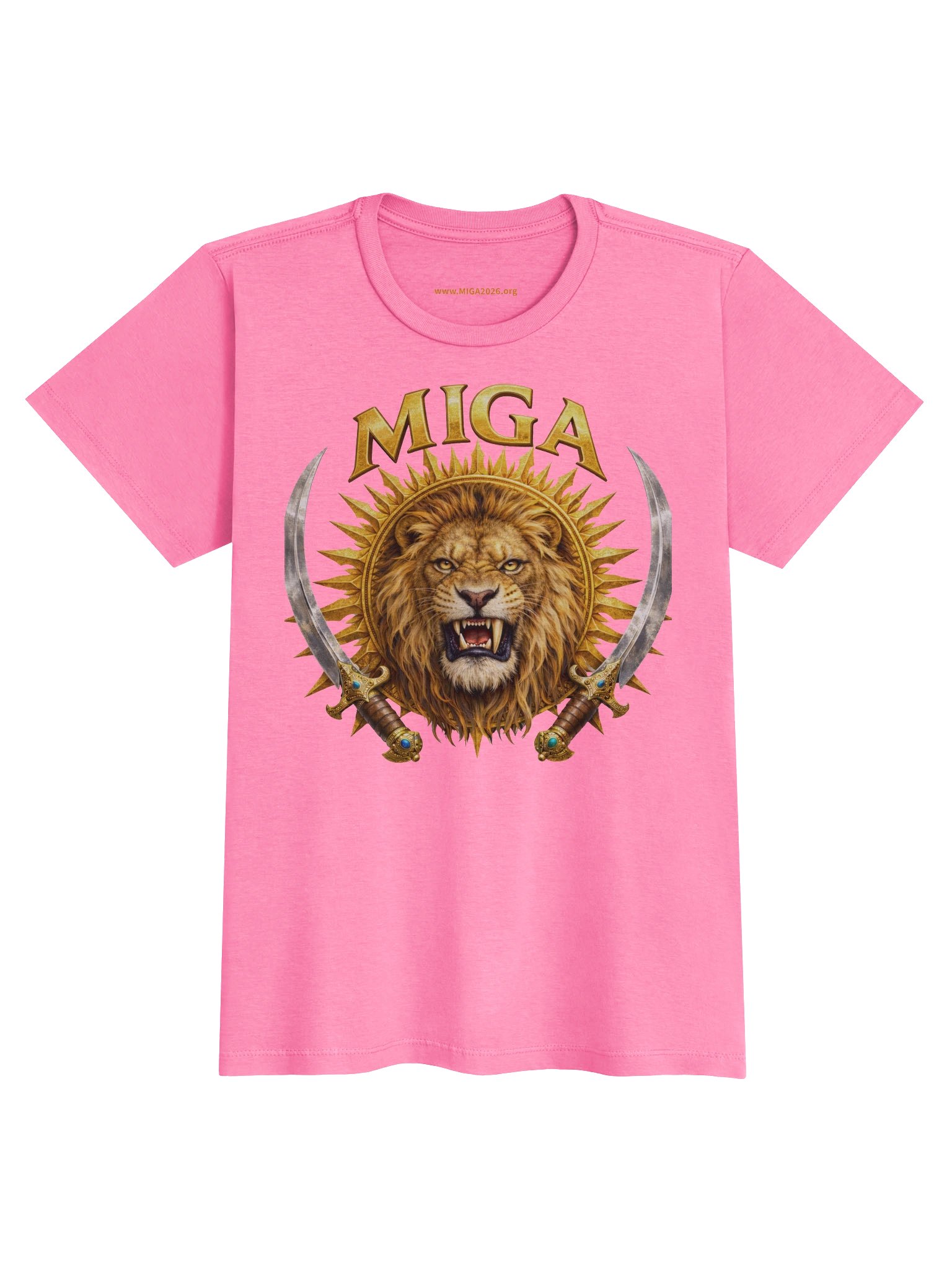 MIGA / No More IR Gold Women's Semi-Fitted Shirt product image (21)