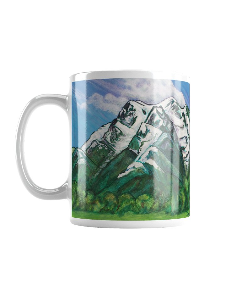 White Horse Mountain Ceramic Mug product image (1)